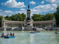 Estanque Grande del Retiro y Monumento a Alfonso XII.