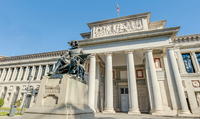 Museo del Prado y Paseo del Prado.